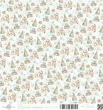 Аркуш скрап-паперу ScrapEgo - Зайчик, Крихітка-синочок, 30,5x30,5cм