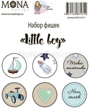 Набор фишек от Mona Design — Little boy, 6 шт