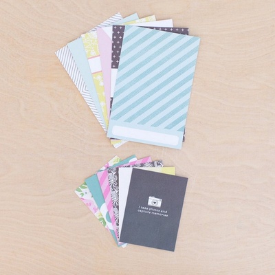 Набір карток Project Life by Becky Higgins - Core Kit - CK Snapshots, 616 штук