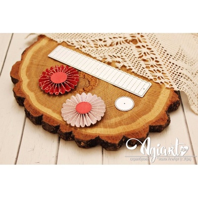 Нож для вырубки от AgiArt - "Розетка-цветок малый"
