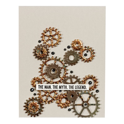 Ножи от Spellbinders - Die D-Lites Gears Etched Dies