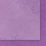 Двусторонний лист бумаги от Galeria Papieru - Fioletowe Fiolki 05