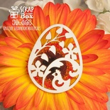 Чипборд ScrapBox - Великоднє яйце-крашенка Hh-056