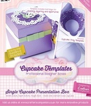 Шаблон-трафарет від Crafters Companion -Cupcake Templates Collection - Single Cupcake Presentation Box