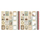 Набір смужок з картинками для декорування Family Heritage Heritage 5 бл. 5x30,5см, ТМ Фабрика Декору