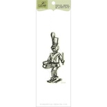 Акриловый штамп Lesia Zgharda D044 Солдатик, размер 3х7 см.