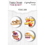 Набір фішок Soul Kitchen, ТМ Фабрика Декору, 4шт. набір №269