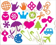 Чипборд від Вензелик - Різні дрібні штучки, розмір: 160*200 мм