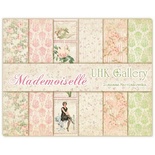 Набір двостороннього скрап-паперу UHK Gallery - Mademoiselle, 30x30 см