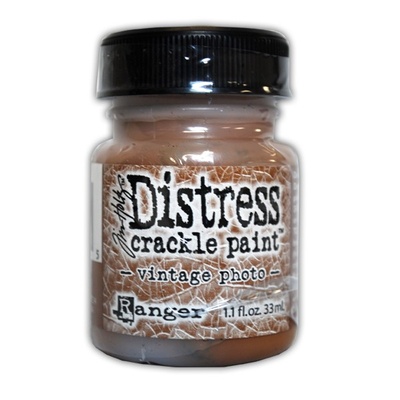 Краска-кракелюр Ranger - Distress Crackle Paint - Vintage Photo, 33 мл