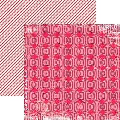 Аркуш скрап-паперу My Mind's Eye Big Top, 30x30 см, двосторонній