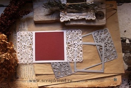 Ніж для вирубки від Scrapfriend - Приглашение і вклад, 19,5x9,5см