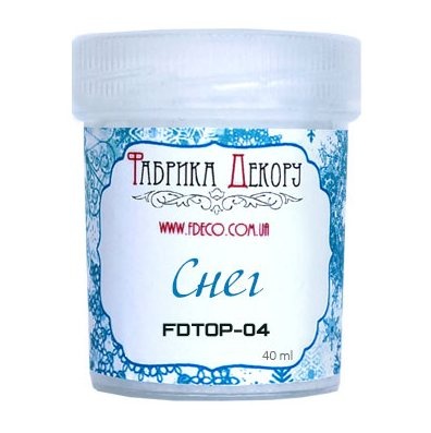 Сніг (молоді частинки) Фабрика Декору