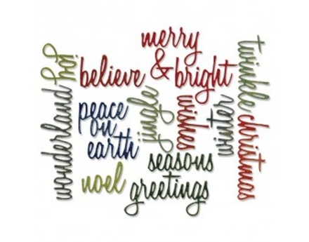 Ножи от Tim Holtz Alterations - Thinlits Die Set, 17 шт