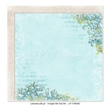 Аркуш двостороннього паперу для скрапбукінгу від LemonCraft - Forget Not Not 06