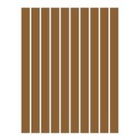 Набір смужок паперу для квілінгу, 1 колір (коричневий), 3х295мм, 80 г/м², 200 шт.