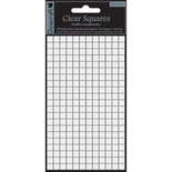 Прозрачные клеевые квадратики, маленькие - Dovecraft Small Clear Adhesive Squares