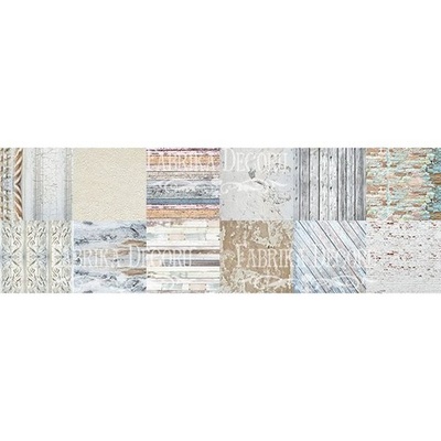 Набор скрапбумаги - Shabby texture, 30,5x30,5 см, ТМ Фабрика Декора