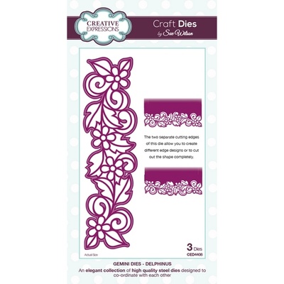 Ніж для вирубки Sue Wilson - The Gemini Collection Delphinus Die