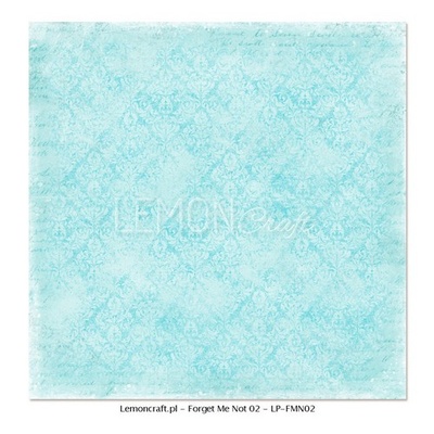 Аркуш двостороннього паперу для скрапбукінгу від LemonCraft - Forget Not Not 02