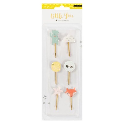 Набор зажимов от Crate Paper - Little You, 6 шт