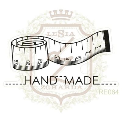 Акриловый штамп Lesia Zgharda RE064 Сантиментровая лента, 4,7*2,3 см.