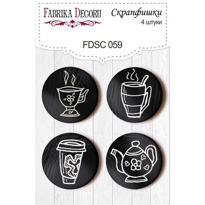 Набор скрапфишек Фабрика Декору из 4 шт FDSC059