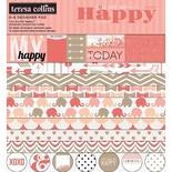 Набір двостороннього скрап-паперу Teresa Collins Designs - You Are My Happy