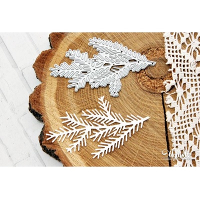 Нож для вырубки "Еловая ветка №2" от AgiArt