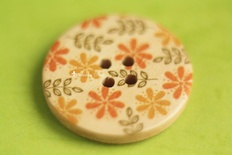 Пуговицы с рисунком, 1 шт