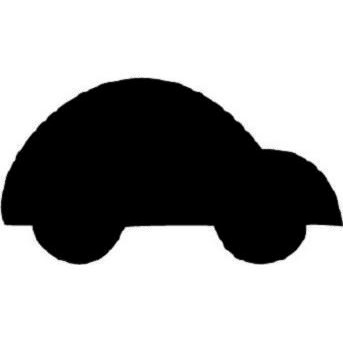 Фігурний дірокол Чарівна Міть - Машина, розмір 1.8 см