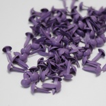 Брадси круглі, діаметр 5мм, довжина ніжки 8 мм, колір фіолетовий, 20 шт.