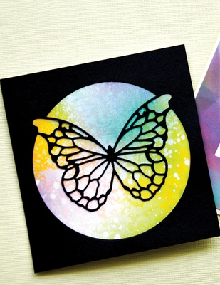 Ніж для вирубки від Memory Box - Chantilly Butterfly Collage craft die