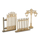 3D Заготовка фігурки для оформлення шедоубоксу №62, ТМ Фабрика Декору