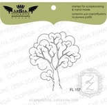 Акриловый штамп Lesia Zgharda Дерево FL157