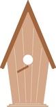 Ніж для вирубки від Cheery Lynn Designs - Classic Birdhouse