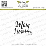 Акриловий штамп Lesia Zgharda MOM I Love You ТА192