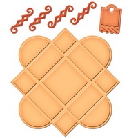 Лезвие Spellbinders - Square Petal Top Box