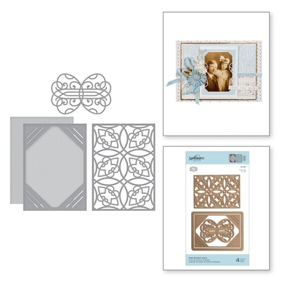 Ножі від Spellbinders - Swirl Booklet Insert