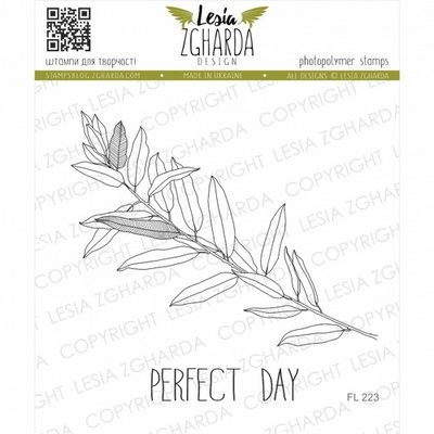 Набор акриловых штампов Lesia Zgharda Perfect day FL223