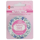 Лента текстильная самоклеющаяся Цветочная долина, 1.5см*5м, ТМ Santi