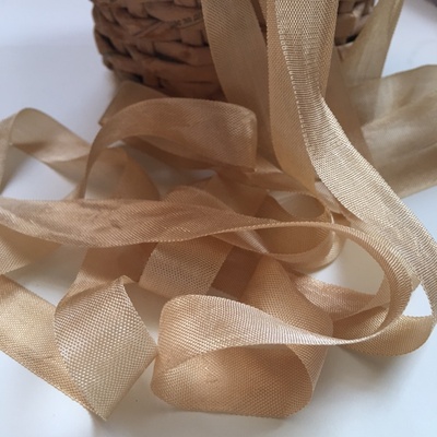 Лента Seam Binding Sandstone Beige, ширина 14мм, длина 90см