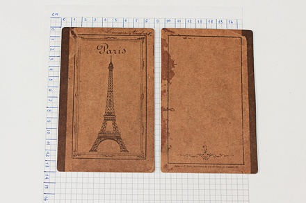 КОМІСІОНКА - Обкладинка для міні-альбома Book Cover - Autograph 9x14 см від 7gypsies