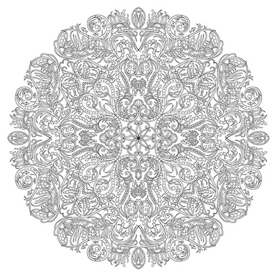 Книга-раскраска (антистресс, раскраска для взрослых) "Загублений океан" ("Затерянный океан"). Джоанна Басфорд. Арт.00113088