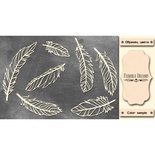 Набір чіпбордів Перья 492, колір молочний, ТМ Фабрика Декору