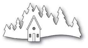 Ножі від Memory Box — Alpine Cabin craft die