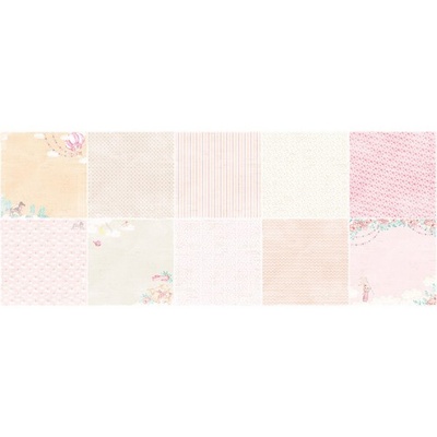 Набір скрап-паперу Dreamy baby girl 30,5x30,5см, ТМ Фабрика Декору