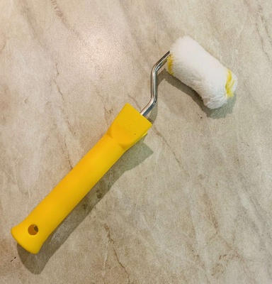 Набір: інструмент для для нанесення клею зі змінними велюровими валиками - насадками (12 шт.)