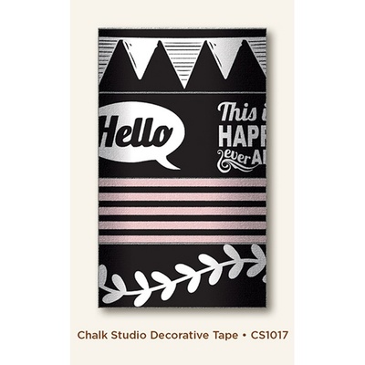 Паперовий скотч My Mind’s Eye - Chalk Studio, 4 штуки