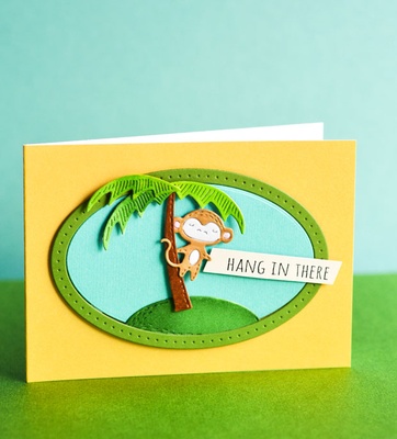 Нож для вырубки от Poppystamps - Whittle Monkey